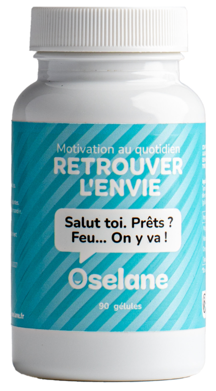 Retrouver l'Envie - Motivation au Quotidien | Tyrosine, Oméga-3 & Magnésium | Oselane