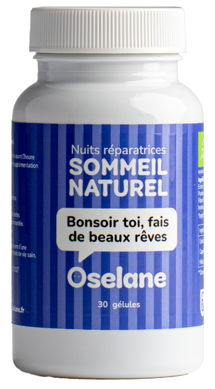 Sommeil Naturel - Mélisse, Coquelicot & Mélatonine | Oselane