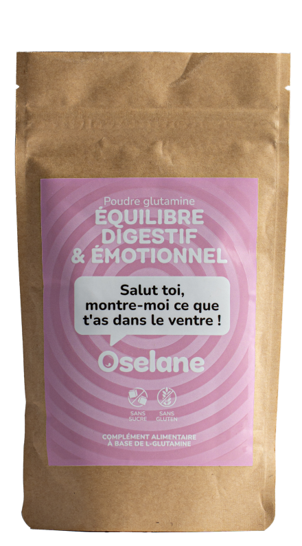 Équilibre Digestif et Émotionnel - Poudre de Glutamine | Oselane