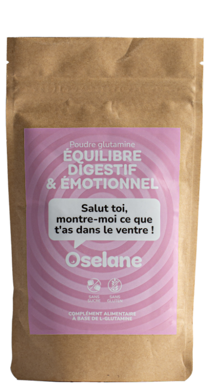 Équilibre Digestif et Émotionnel - Poudre de Glutamine | Oselane