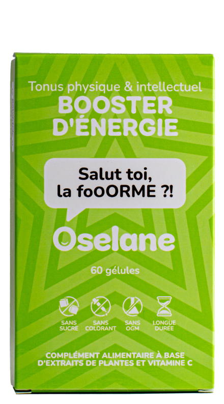 Booster d'énergie Naturel - Vitalité et Anti-Fatigue | Oselane