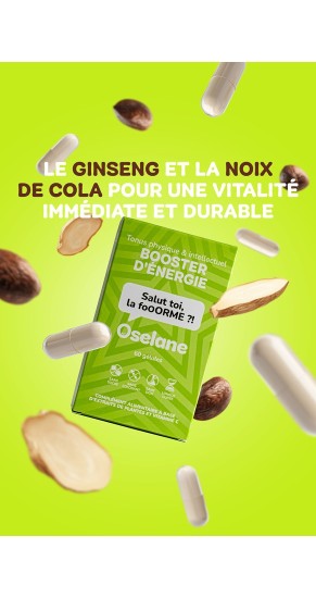 Booster d'énergie Naturel - Vitalité et Anti-Fatigue | Oselane Booster d'énergie Naturel - Vitalité et Anti-Fatigue | Oselane